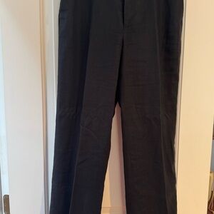 Ralph Lauren Midnight Black TrousersLinen